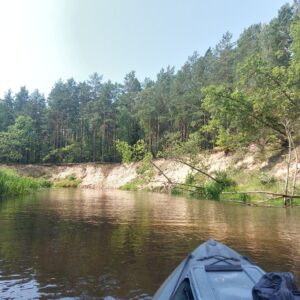 Красивый обрыв на р. Нёман.